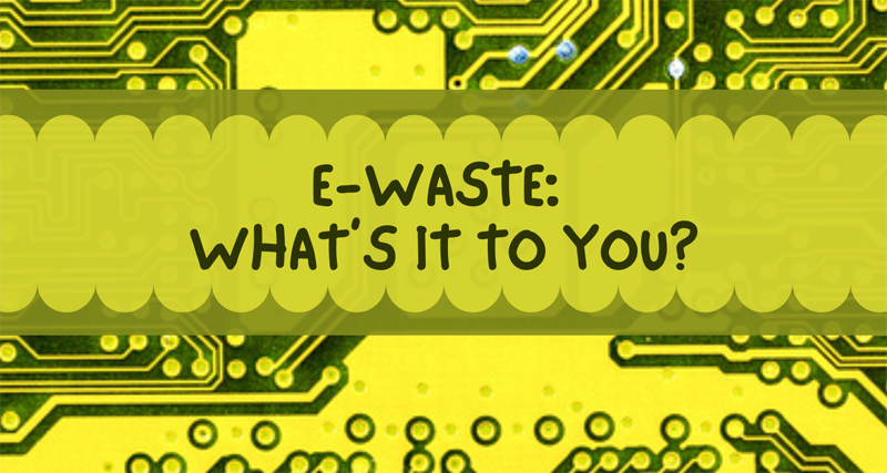 Submit your stories for our e-waste competition by 14 November 2022!