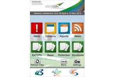 Synergies app launched at 2013 COPs