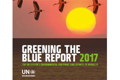 BRS Secretariat’s environmental performance featured in UN-wide “Greening the Blue” Report