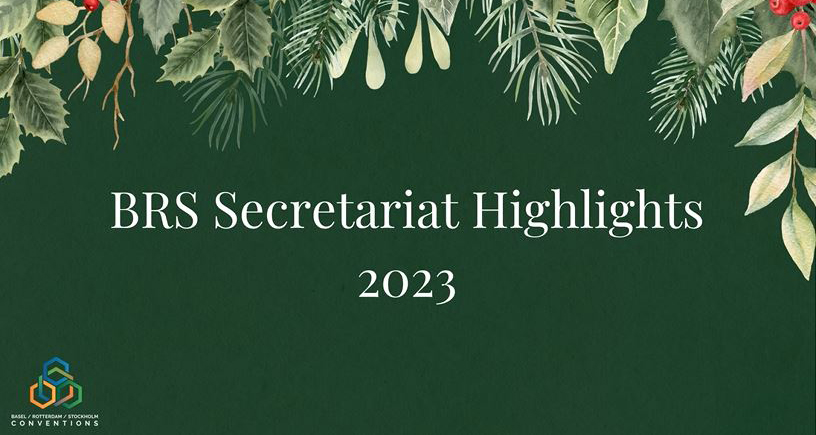 Aspectos destacados de la Secretaría de BRS de 2023