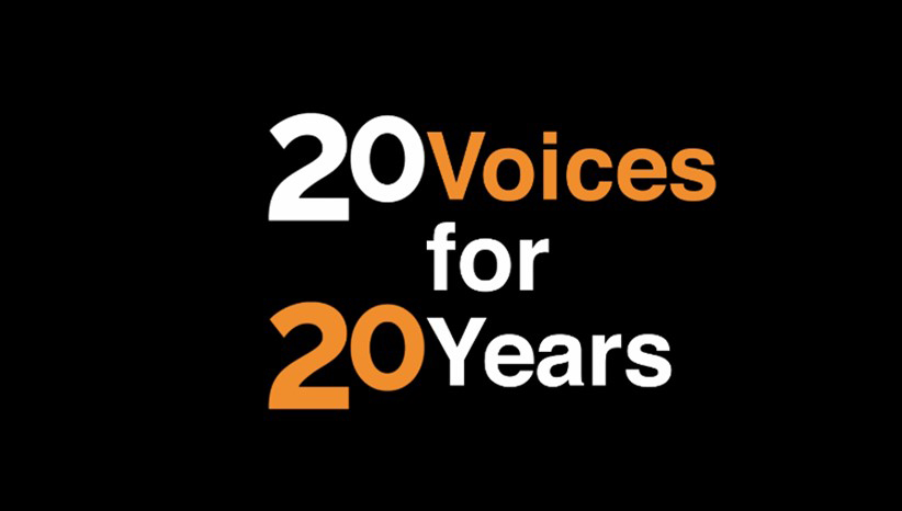 Launch of the series of 20 videos called 20 Voices for 20 years of the Stockholm 