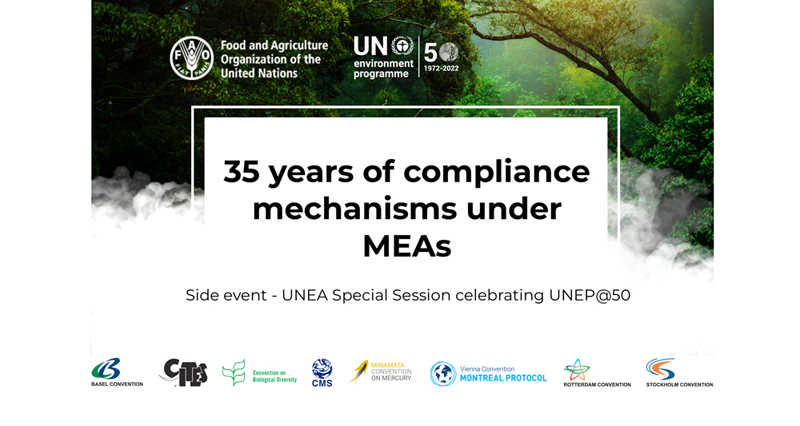 UNEP@50 : Les MEAs fêtent les 35 ans des mécanismes relatifs au respect des dispositions